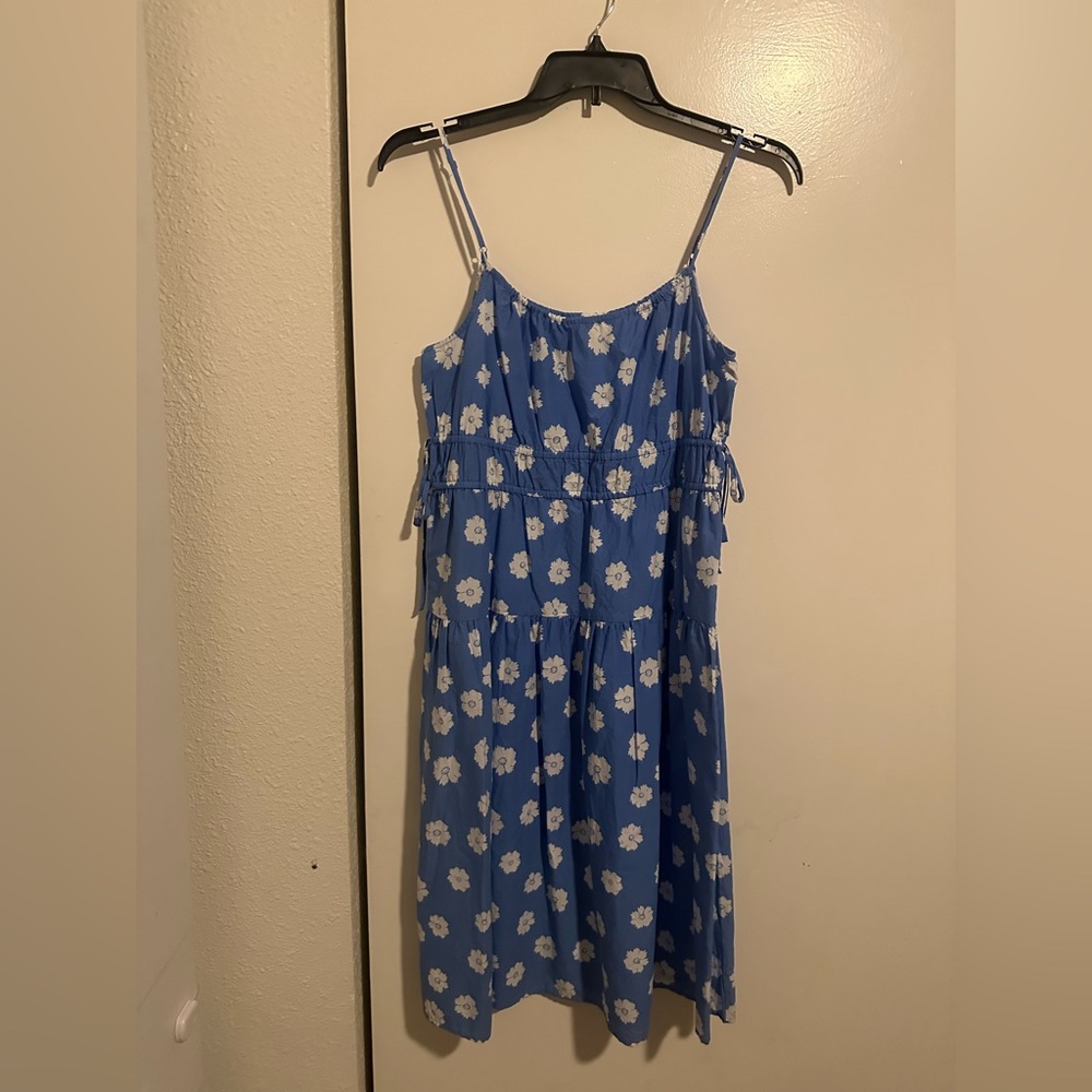 Universal Thread Blue Floral Maxi Dress